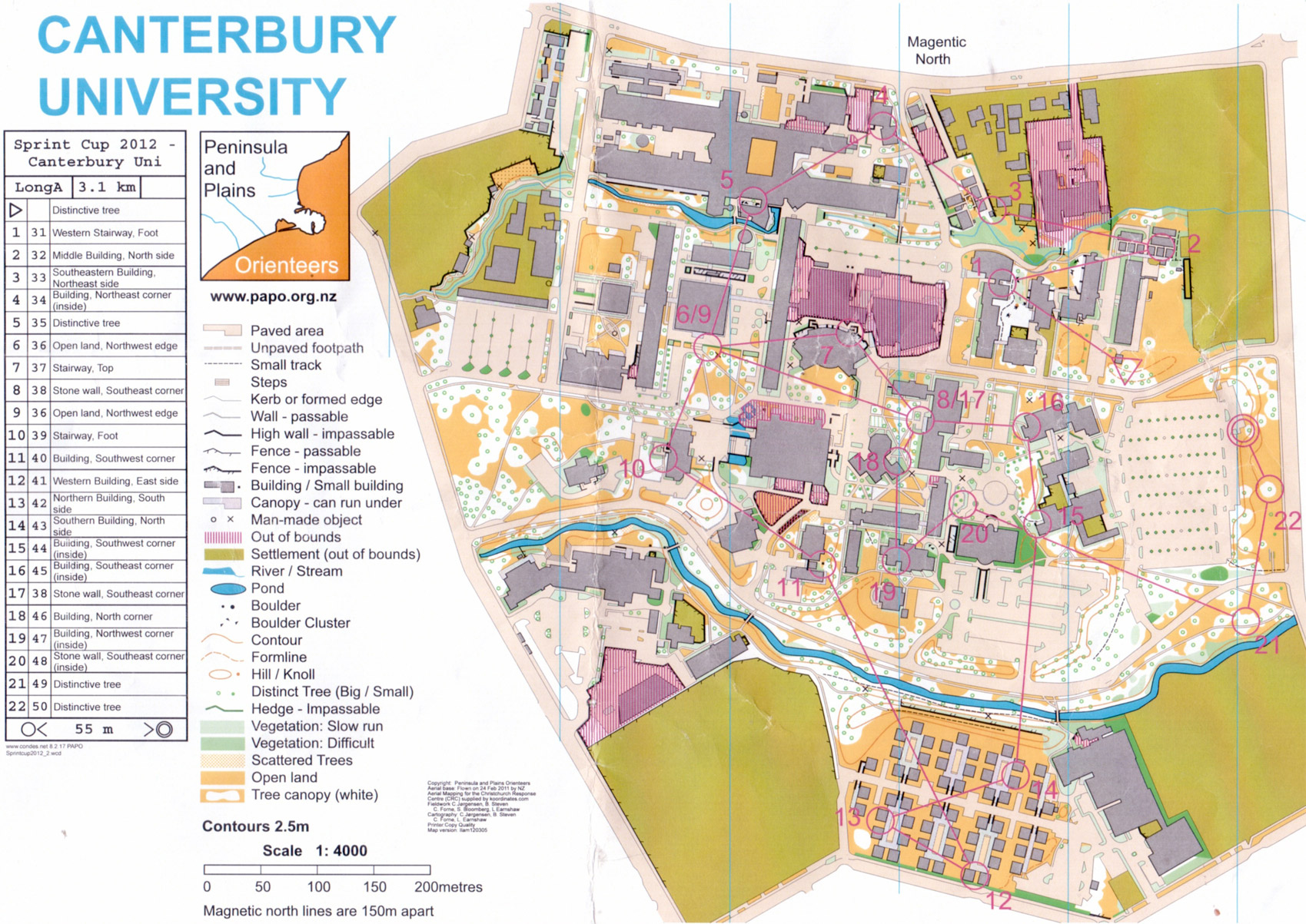 Canterbury University Sprint (03-02-2013)