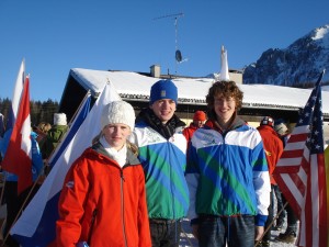 Anna, Erik und Philipp qualifizierten sich für die Ski-EYOC bzw JWOC 2009!