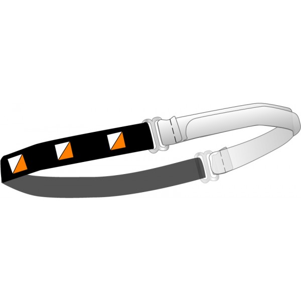 Headband with sweat channel