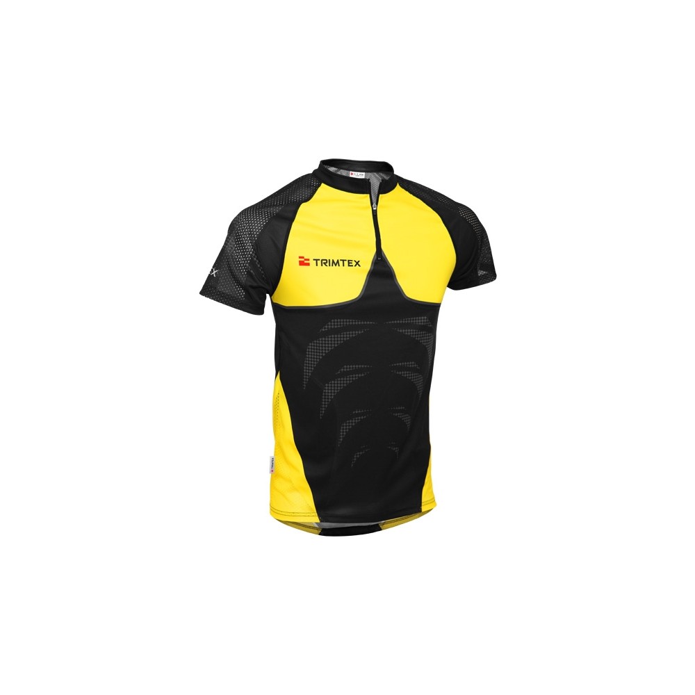 Trimtex Speed O-shirt Black/Yellow (XXL)