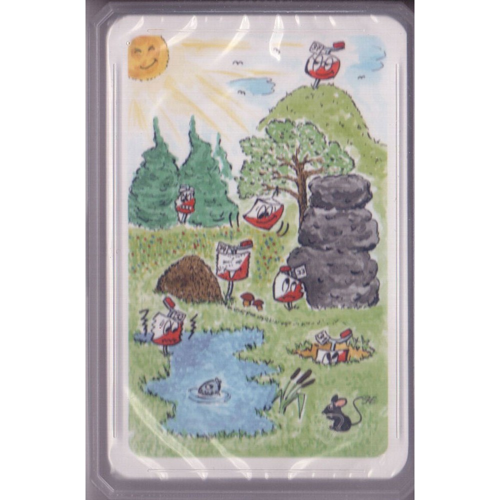 Orientierungslauf Kartenspiel