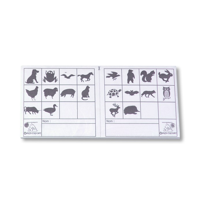 OL-startkort, djur, 50 styck