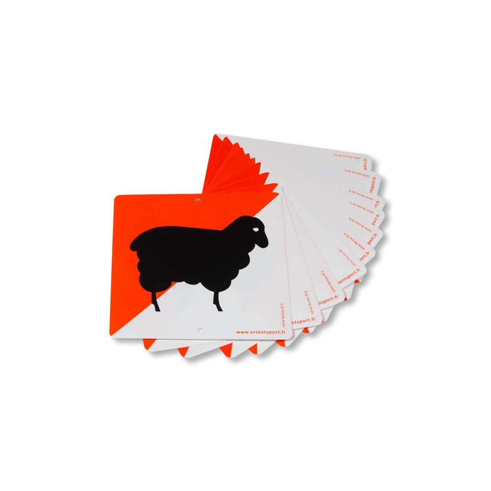 Kontroller för miniknat orientering, 10 st