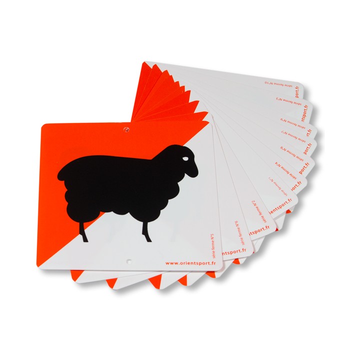 Kontroller för miniknat orientering, 10 st