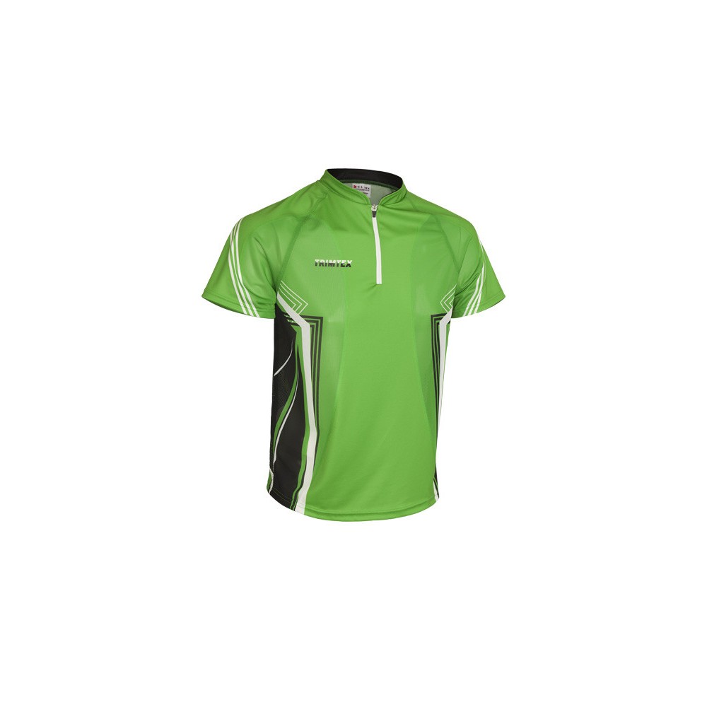 Trimtex Extreme O-shirt Apple Green/Black/White