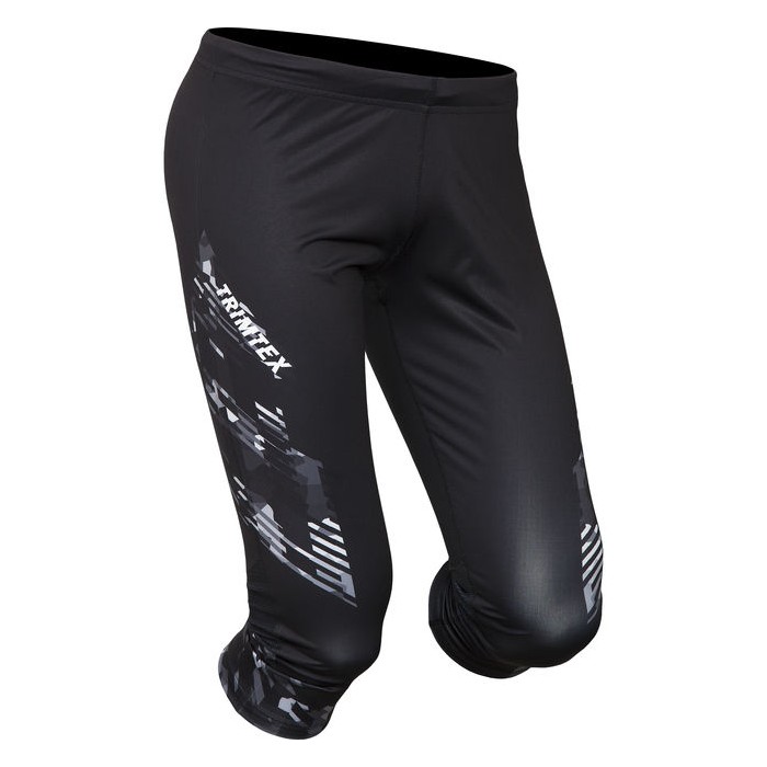 Trimtex Run 3/4 Lauftights Black Camo (XXL)