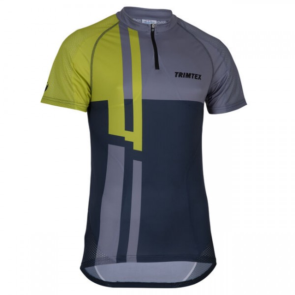 Trimtex Speed OL-tröja Steel Blue / Lime (S)