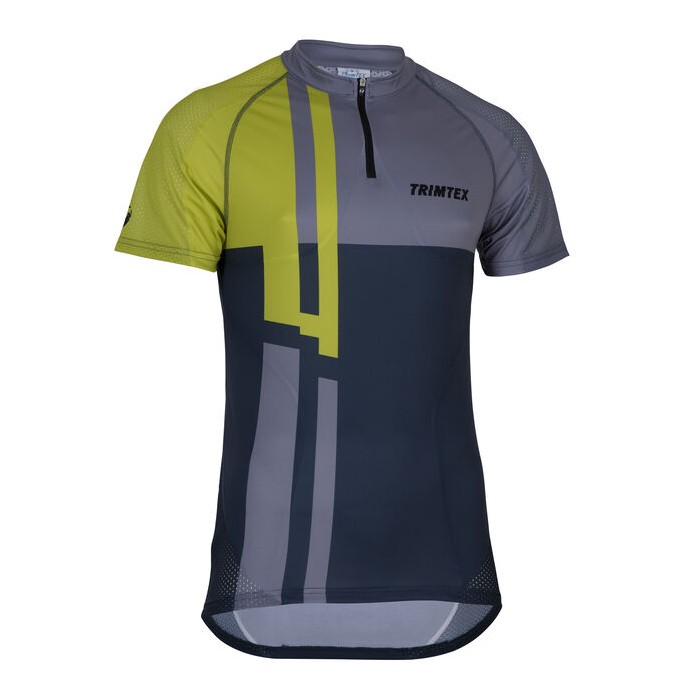 Trimtex Speed OL-tröja Steel Blue / Lime (S)