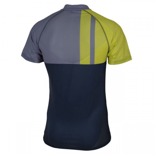 Trimtex Speed OL-Shirt Steel Blue / Lime (S) 2
