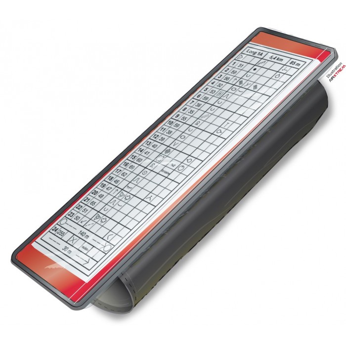 Postenbeschreibungshalter Tube