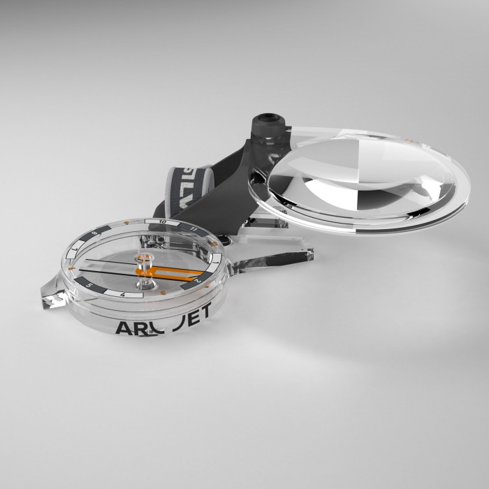 SILVA ARC Zoom kompasslupp