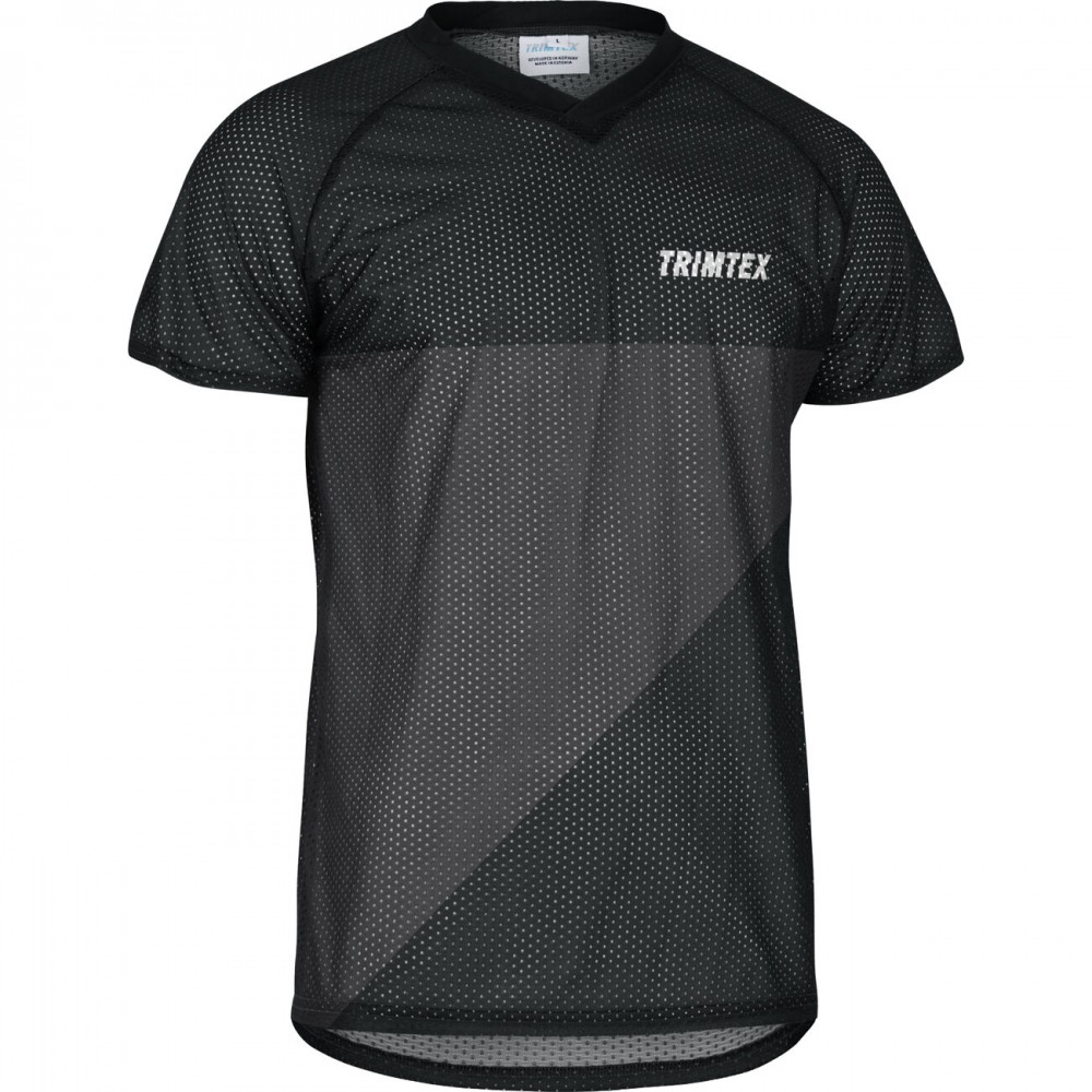 Trimtex Basic Mesh O-Shirt Black