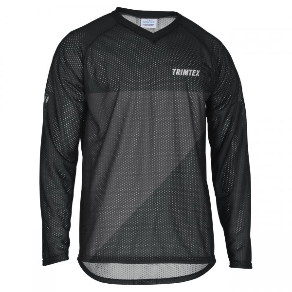 Trimtex Basic Mesh LS OL-Shirt Black