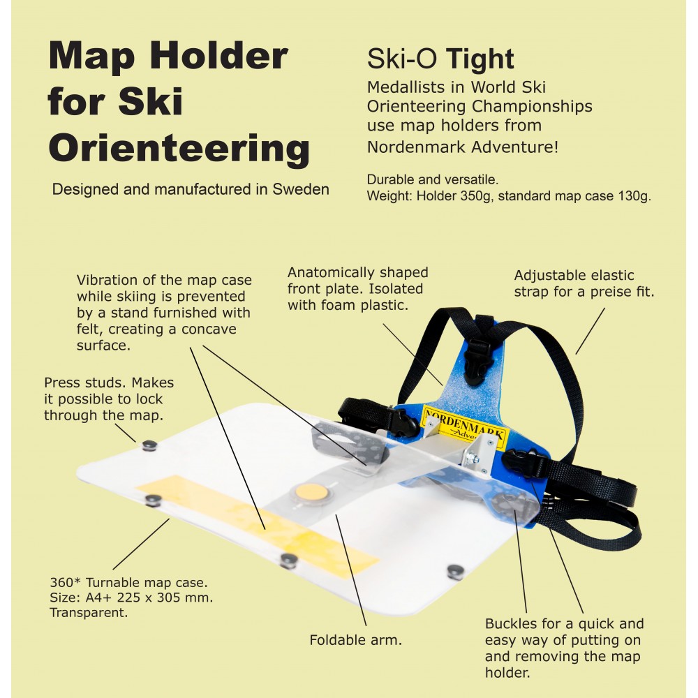 Nordenmark Ski-OL Kartenhalter Tight