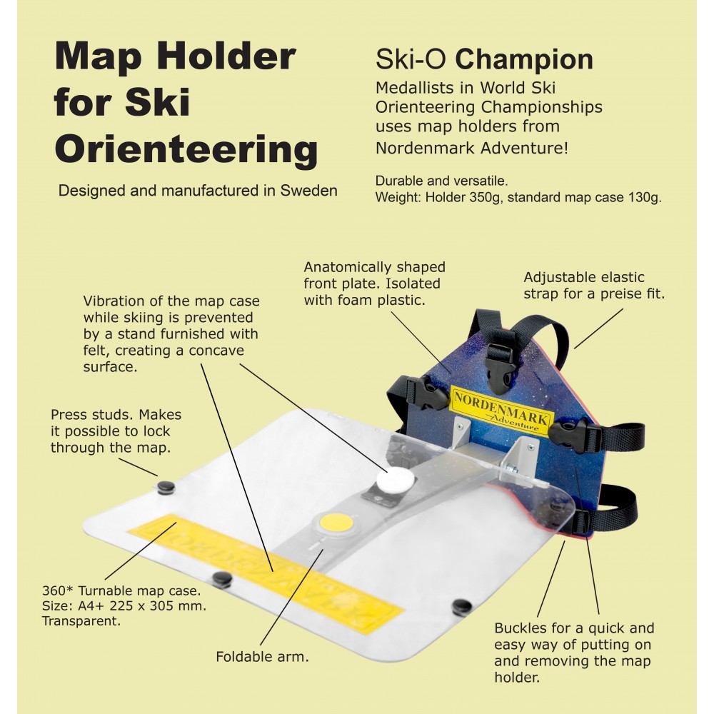 Nordenmark Ski-OL Kartenhalter Champion