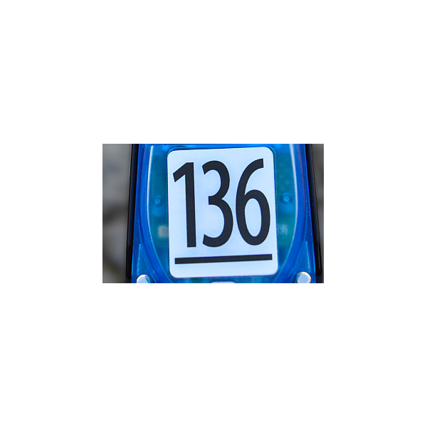 Aufkleber für SI-Stationen 32x41mm