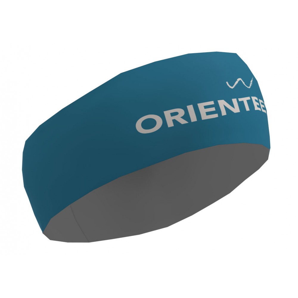 W / Orienteering Headband Blue Ocean