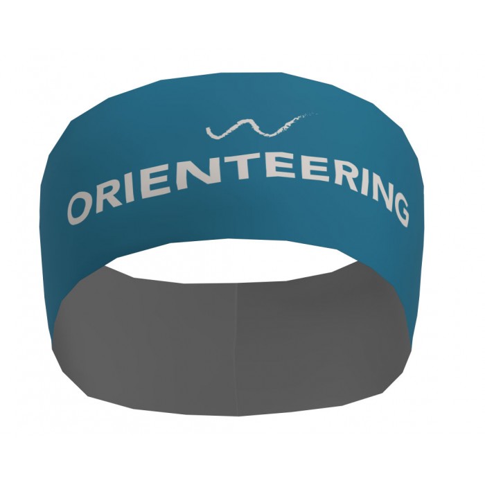W ~ Orienteering Headband Blue Ocean