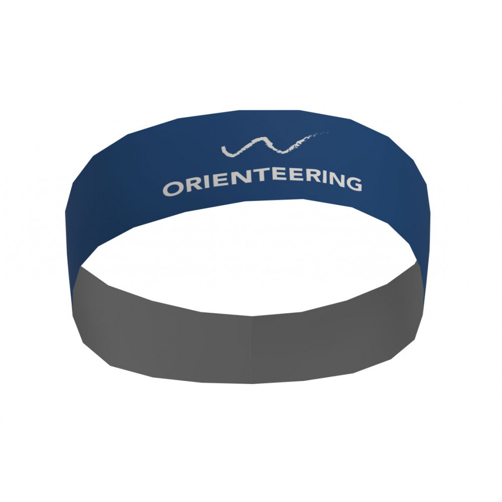 W ~ Orienteering Pannband Blåbär