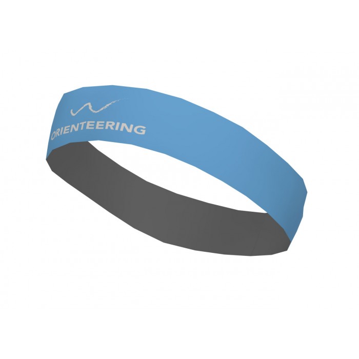 W ~ Orienteering Headband Sky