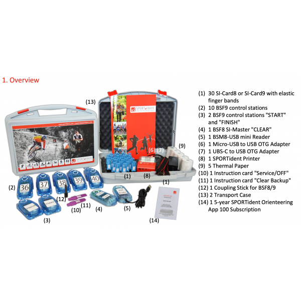 Sportident Schul- und Trainingsset 2