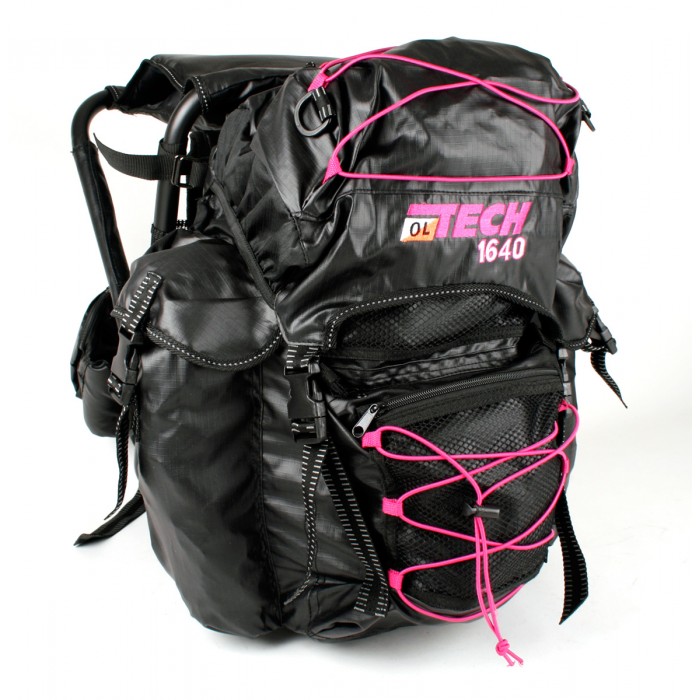OL-Tech 1640 Chair Rucksack Black/Pink 40 liter