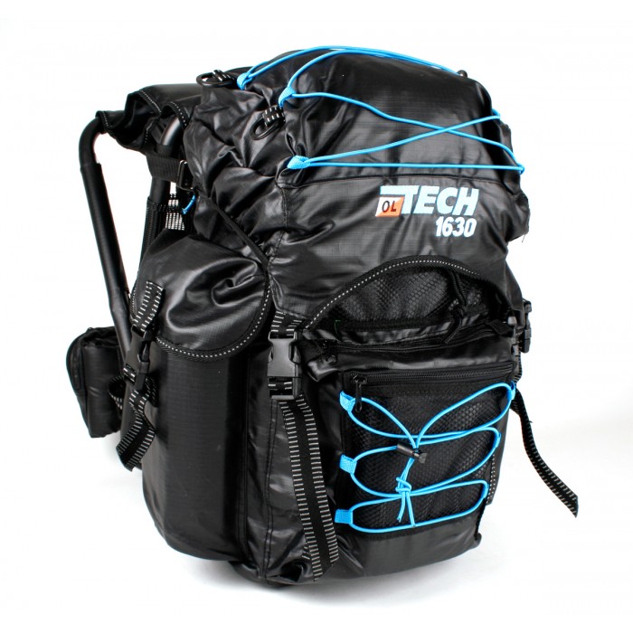 OL-Tech 1630 Sitzrucksack schwarz/türkis 30 Liter
