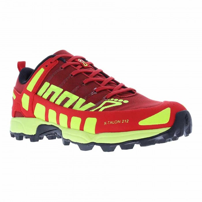 INOV8 X-Talon 212 Running Shoes Red/Yellow (UK 10.5)