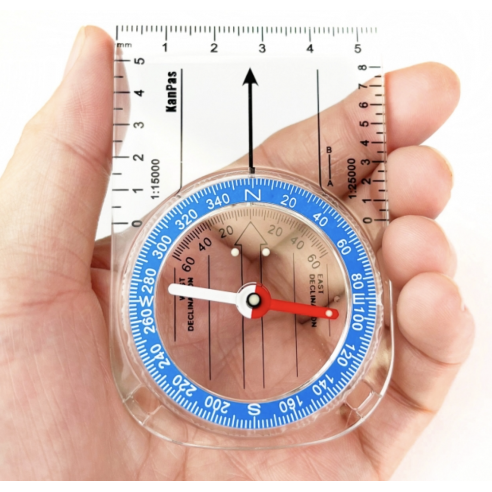 Kanpas Basic Plate Compass (20 Pieces)