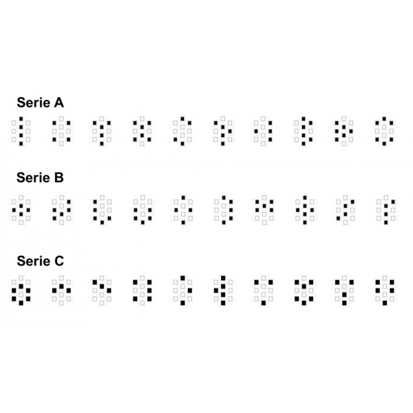 OL-Markierzangen (10 Stück mit Schnur) 2