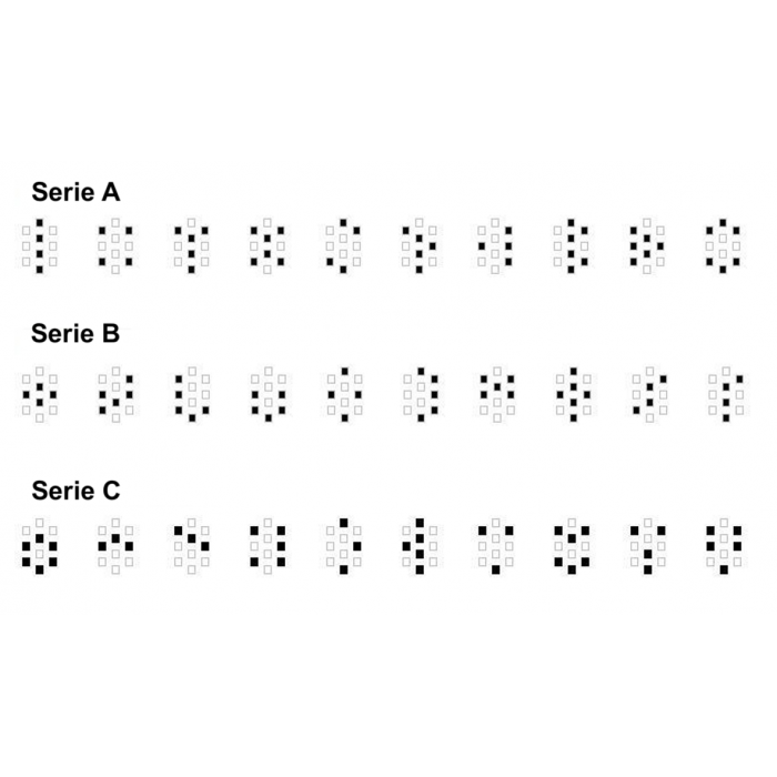 OL-Markierzangen (10 Stück mit Schnur)
