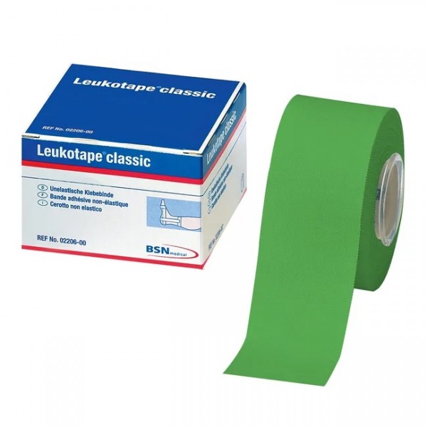 Leukotape classic 10m grün (5 Stück)