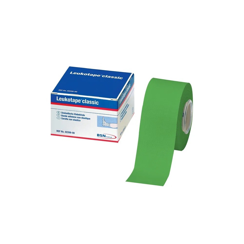 Leukotape classic 10m green (5 pieces)