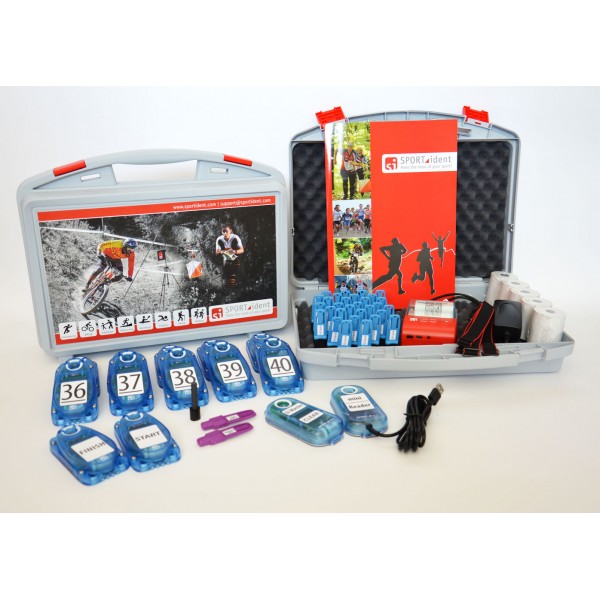 Sportident Träningspaket + eClock + 4 BSF9 enheter 2