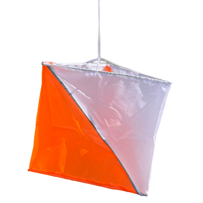Orienteering Flag reflective 30x30cm (10 Pieces)