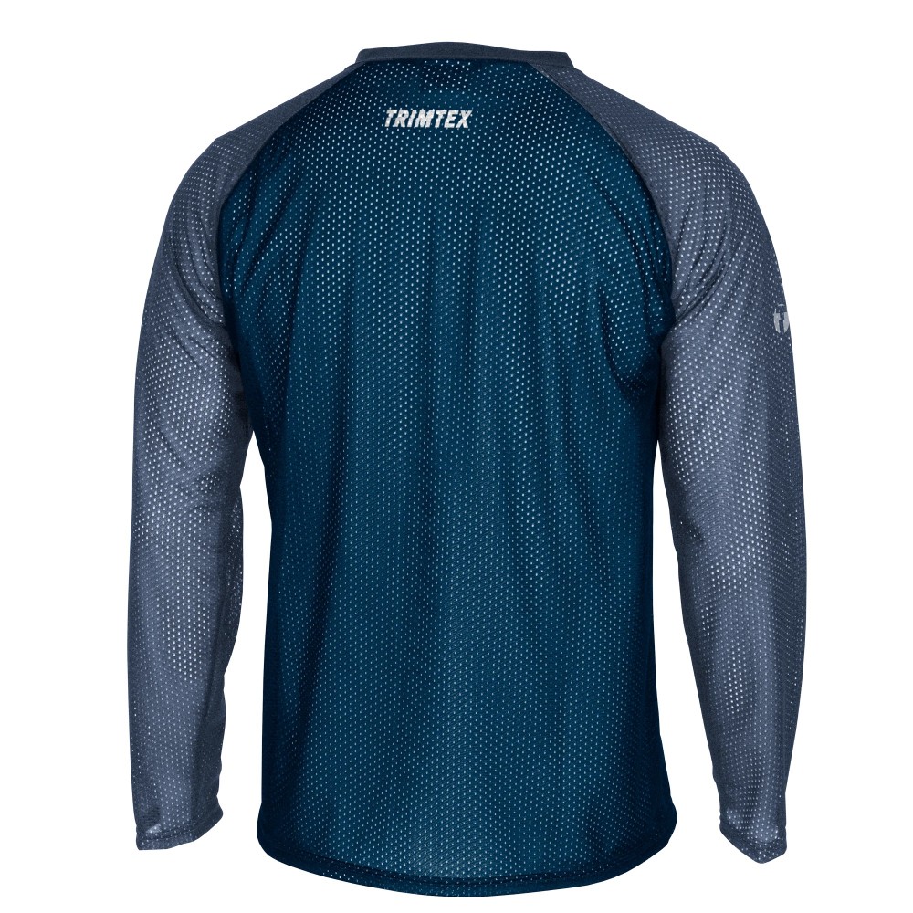 Trimtex Basic Mesh LS OL-Shirt Ink/Indigo