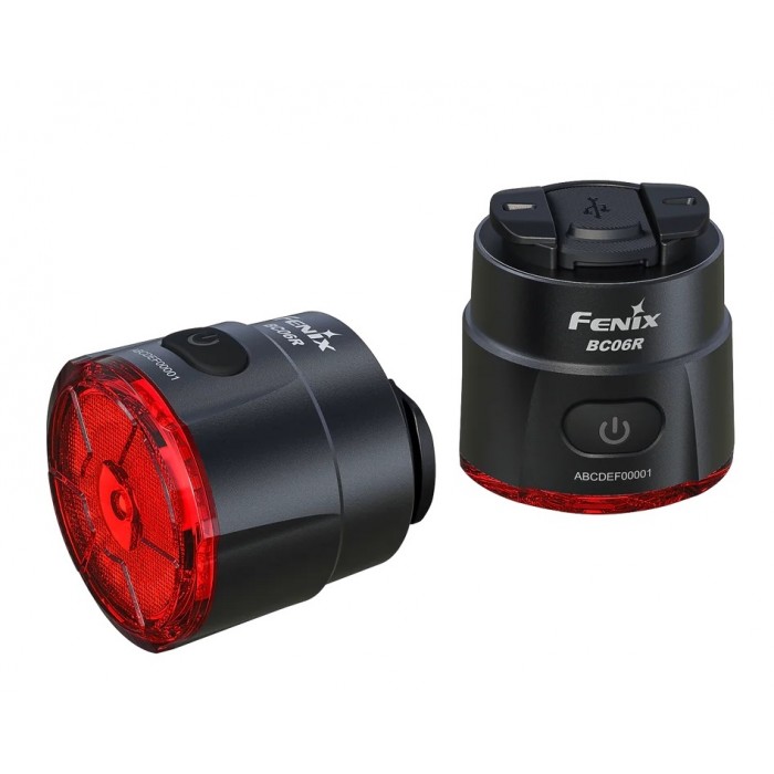 Fenix BC06R – Intelligentes Fahrradrücklicht mit Bremslichtsensor, 90 Lumen