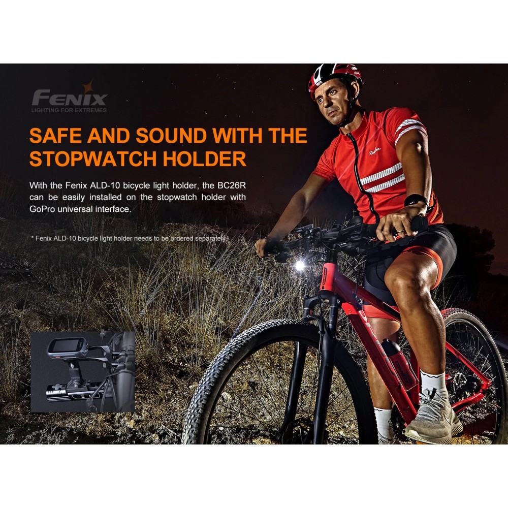 SET – Fenix BC26R (1600 lumens) + Fenix BC05R...