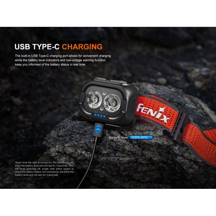 Fenix HL18R-T V2.0 Trailrunning Stirnlampe 800 Lumen