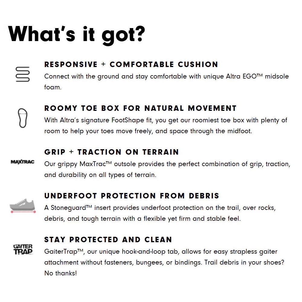 ALTRA LONE PEAK 8 Running Shoes (UK 8.5)