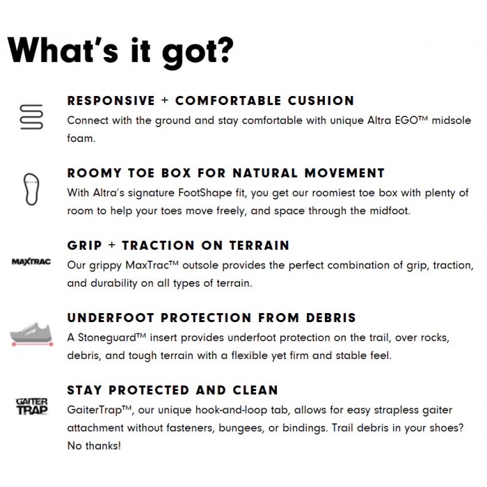 ALTRA LONE PEAK 8 skor (UK 8.5)