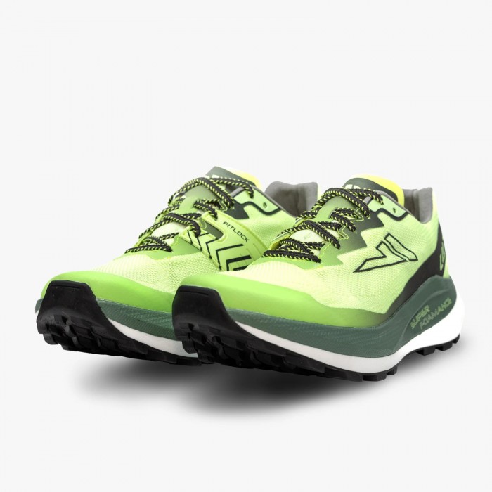 VJ ULTRA 3 Green Trail Running Shoes
