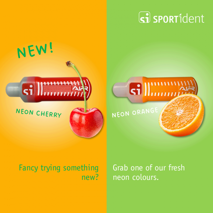 Sportident Active Card SIAC Neon Orange